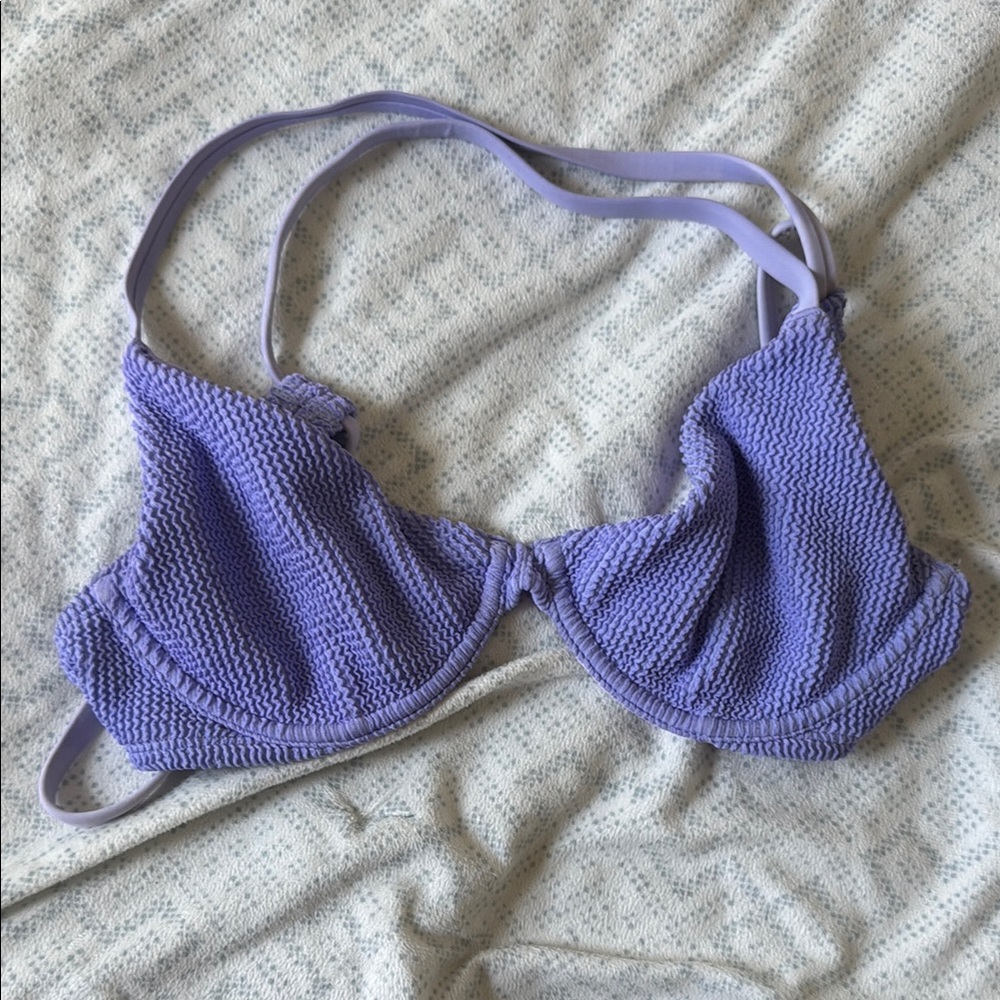 Hollister Purple Bikini Top